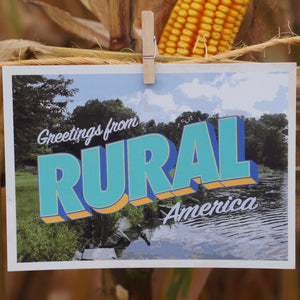 Rural America Postcard